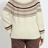 Harriet Fair Isle Sweater Curvy