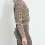 Farrah Sunwashed V-Neck Sweater