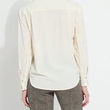 Etta Pleated Balloon Sleeve Shirt