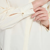 Etta Pleated Balloon Sleeve Shirt
