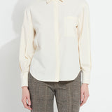 Etta Pleated Balloon Sleeve Shirt