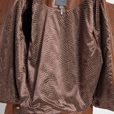Luanne Studded Vegan Leather Jacket