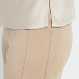 Yasmin Drape Neck Sleeveless Blouse