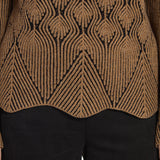 Rhea Cozy Rib Scallop Edge Pullover