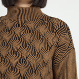 Rhea Cozy Rib Scallop Edge Pullover