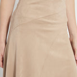 Azalea Asymmetric Hem Vegan Suede Skirt