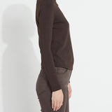 Electra Crossed Boat-Neck Top