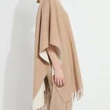 Basilia Double Face Reversible Wrap