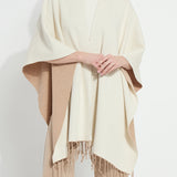 Basilia Double Face Reversible Wrap