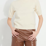 Delphina Short Sleeve Sweater