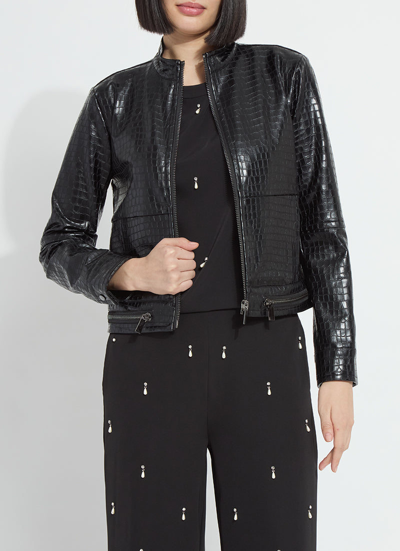 color=black crocodile