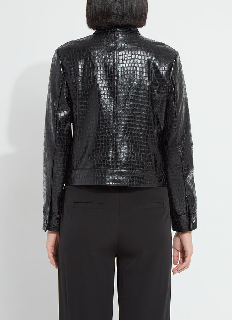 color=black crocodile