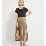 Nina Pleated Midi Skirt