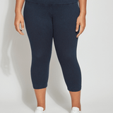 Denim Capri (Plus Size, 21.5" Inseam)