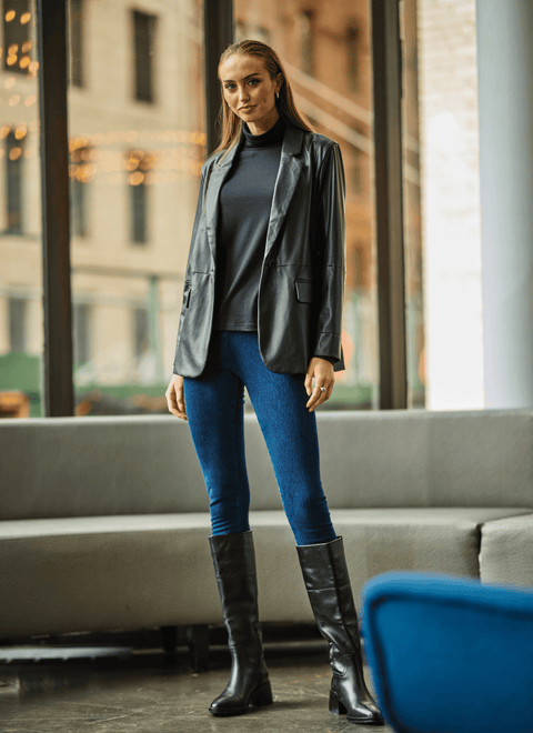 Denim Legging | Lyssé New York: Fabric. Fit. Fashion. – LYSSÉ