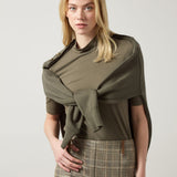 Clara Mockneck Elbow Sleeve Top