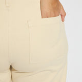 Nova Hi Waist Pintuck Denim Curvy - Coco Clay (29.5" Inseam)