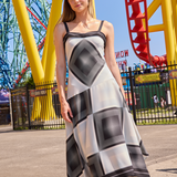 Sarai Handkerchief Asymmetric Dress
