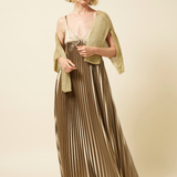 Lauren Pleated Midi Dress