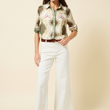 Iris Wide Leg Everyday Denim - Ecru White (30.5" Inseam)