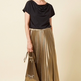 Nina Pleated Midi Skirt