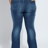 Estelle Everyday Flare Denim Curvy (32" Inseam)