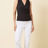 Inaya Double Self Crossover Top