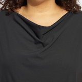 Ensley Cowl Neck Top Curvy
