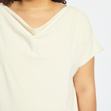 Ensley Cowl Neck Top Curvy
