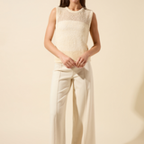 Avery Sequined Knit Shell