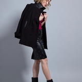 Leonette Grommet Vegan Leather Skirt
