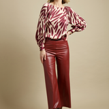 Naila Raglan Neckline Detail Blouse