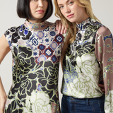 Seraphina Mock Neck Blouse