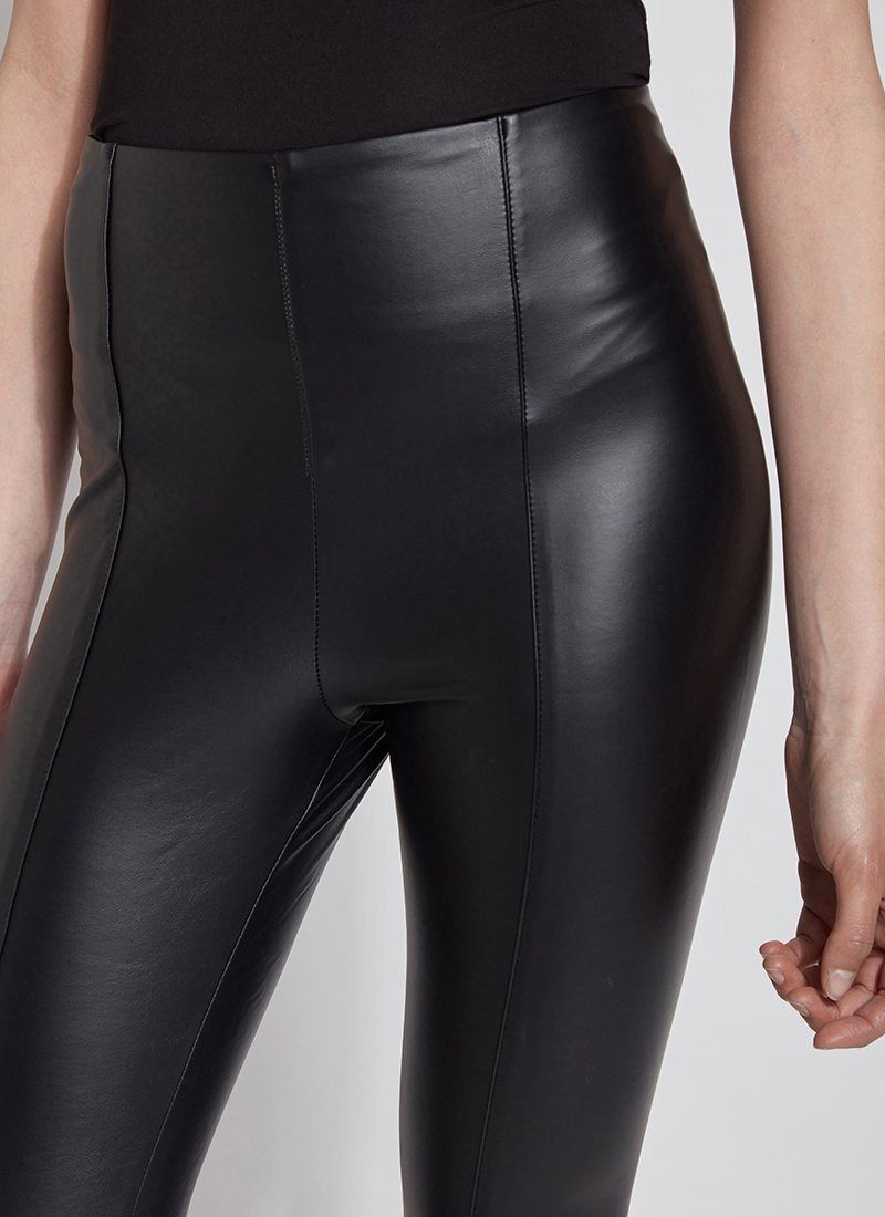 Vegan-Leather Leggings