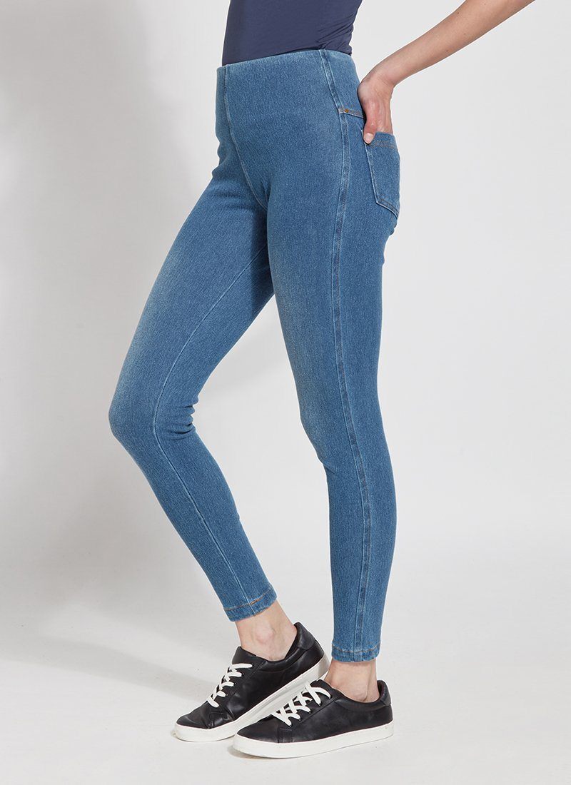 Toothpick Denim Jean Legging Plus Size Lyss New York Fabric