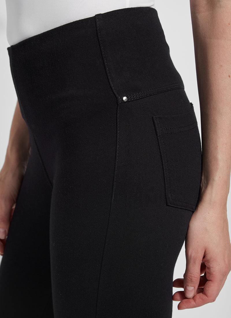 Toothpick Denim Crop Jean Legging (Plus Size) | Lyssé New York: Fabric ...