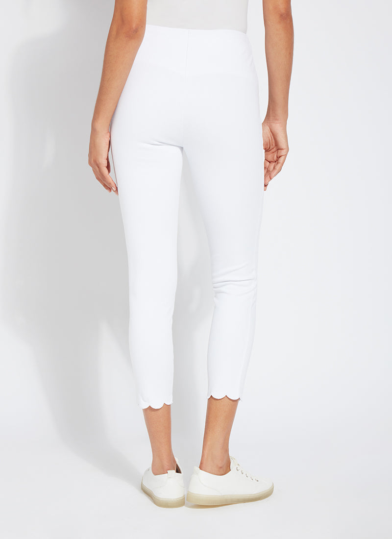 Off-White Woolen Slip On Leggings