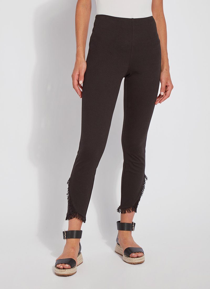 Lysse Denim Legging, Mid Wash - Statement Boutique